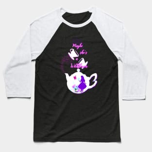 Wonderland Tea Party Baseball T-Shirt